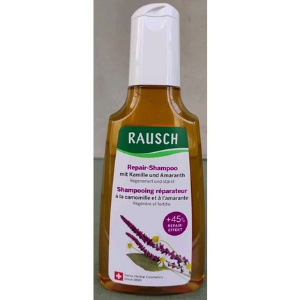 Восстанавливающий шампунь с ромашкой и амарантом 200 мл Rausch
Восстанавливающий шампунь с ромашкой и амарантом 200 мл Rausch