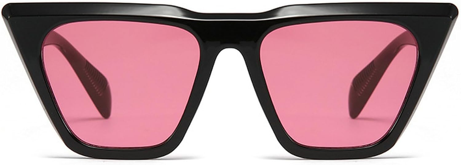 Винтажные квадратные солнцезащитные очки «кошачий глаз», ретро-солнцезащитные очки «кошачий глаз», модные солнцезащитные очки для женщин, винтажные очки mincl, Black Light Pink
Винтажные квадратные солнцезащитные очки «кошачий глаз», ретро-солнцезащитные очки «кошачий глаз», модные солнцезащитные очки для женщин, винтажные очки mincl, Black Light Pink