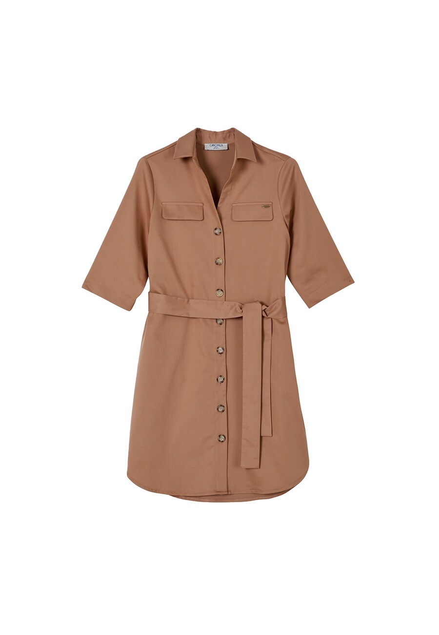 Платье-рубашка Camomilla Italia ALDO, коричневый
Платье-рубашка Camomilla Italia ALDO, коричневый