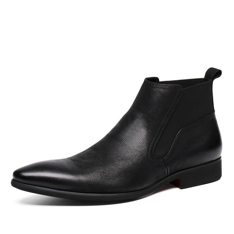 Devanro Ботильоны мужские 3,5 см, черные
Devanro Ботильоны мужские 3,5 см, черные