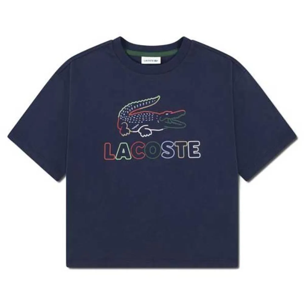 Футболка с коротким рукавом Lacoste Kids Knit, синий
Футболка с коротким рукавом Lacoste Kids Knit, синий