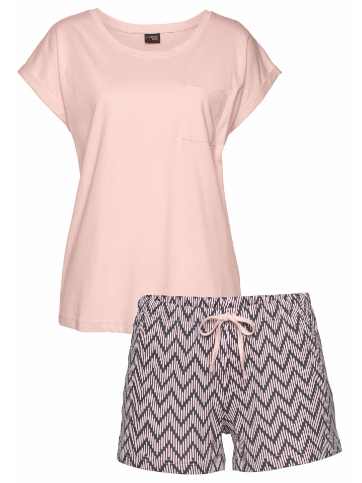 VIVANCE DREAMS Короткие шорты с розово-темно-синим узором
VIVANCE DREAMS Короткие шорты с розово-темно-синим узором