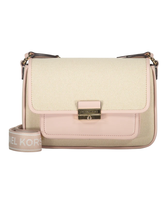 Холщовая сумка через плечо с деталями из экокожи Michael Kors, бежевый
Холщовая сумка через плечо с деталями из экокожи Michael Kors, бежевый