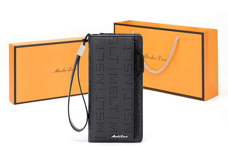 Masalanti Мужской кошелек MashaLanti, Темно-серый (с подарочной коробкой премиум-класса)
Masalanti Мужской кошелек MashaLanti, Темно-серый (с подарочной коробкой премиум-класса)