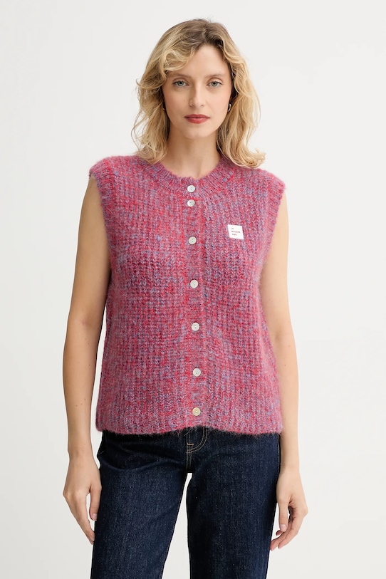 Жилет из смесовой шерсти American Vintage, розовый
Жилет из смесовой шерсти American Vintage, розовый