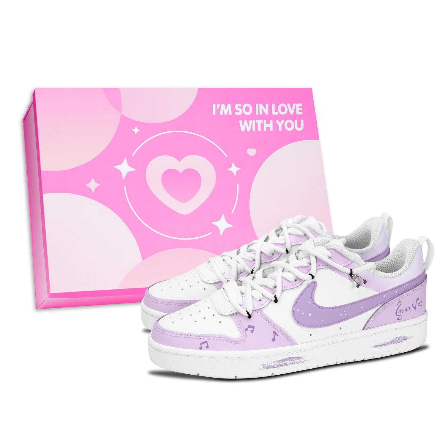 Кроссовки Court Borough Rhythm Musical Note с нескользящей подошвой, износостойкие, для детей и подростков Nike, фиолетовый
Кроссовки Court Borough Rhythm Musical Note с нескользящей подошвой, износостойкие, для детей и подростков Nike, фиолетовый