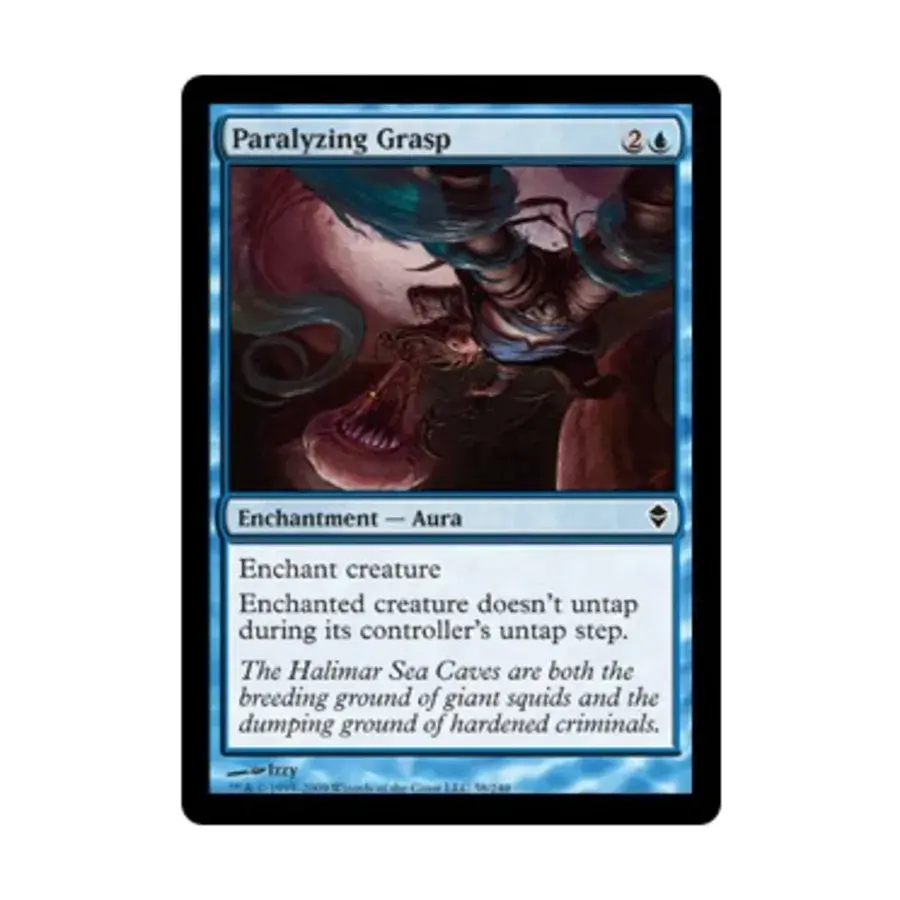 CCG Парализующая хватка (С) (Рольга), MTG - Zendikar
CCG Парализующая хватка (С) (Рольга), MTG - Zendikar