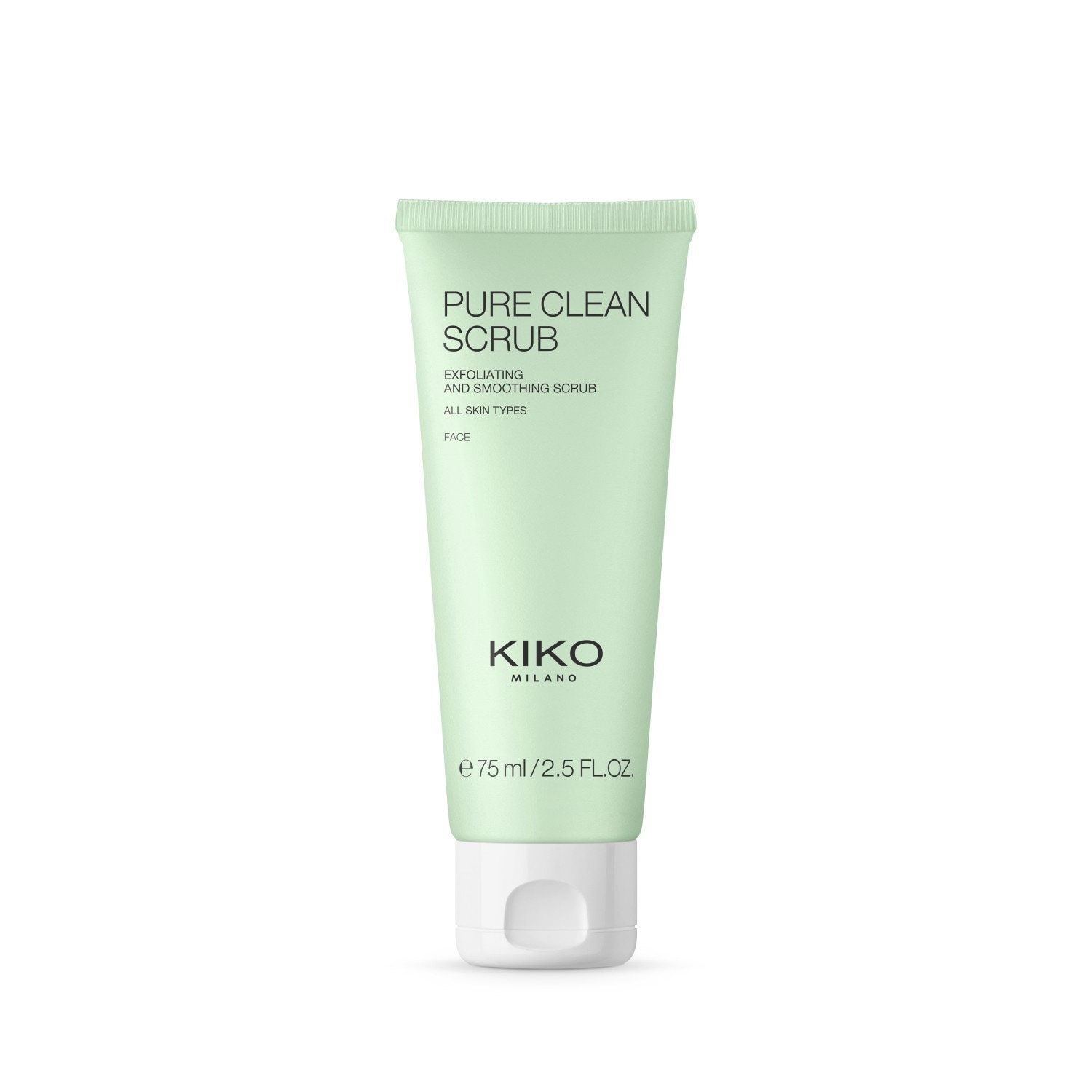 Скраб для лица pure clean exfoliating and smoothing scrub Kiko Milano, объем 75 мл
Скраб для лица pure clean exfoliating and smoothing scrub Kiko Milano, объем 75 мл