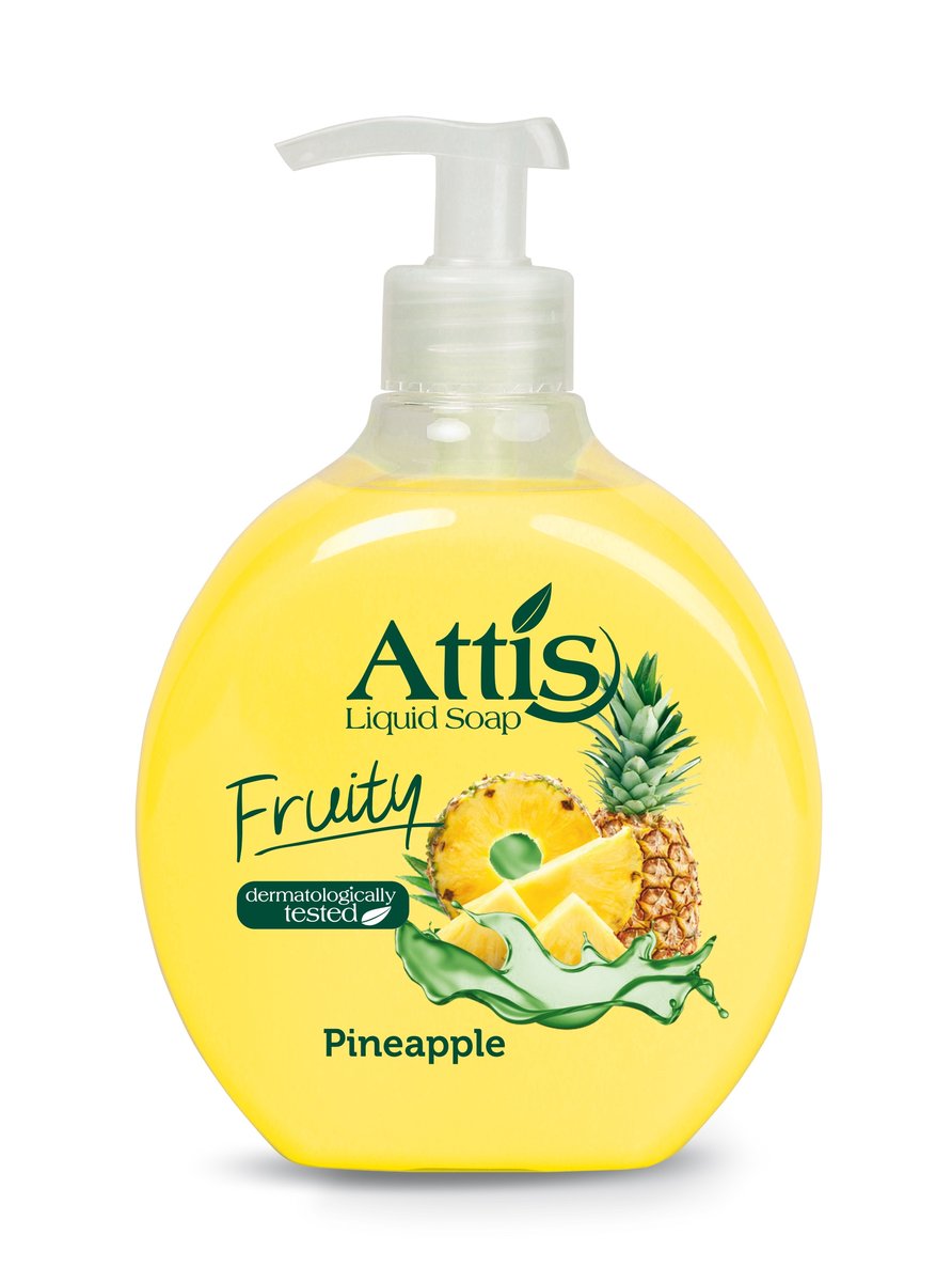 МЫЛО ATTIS PINEAPPLE 500 мл
МЫЛО ATTIS PINEAPPLE 500 мл