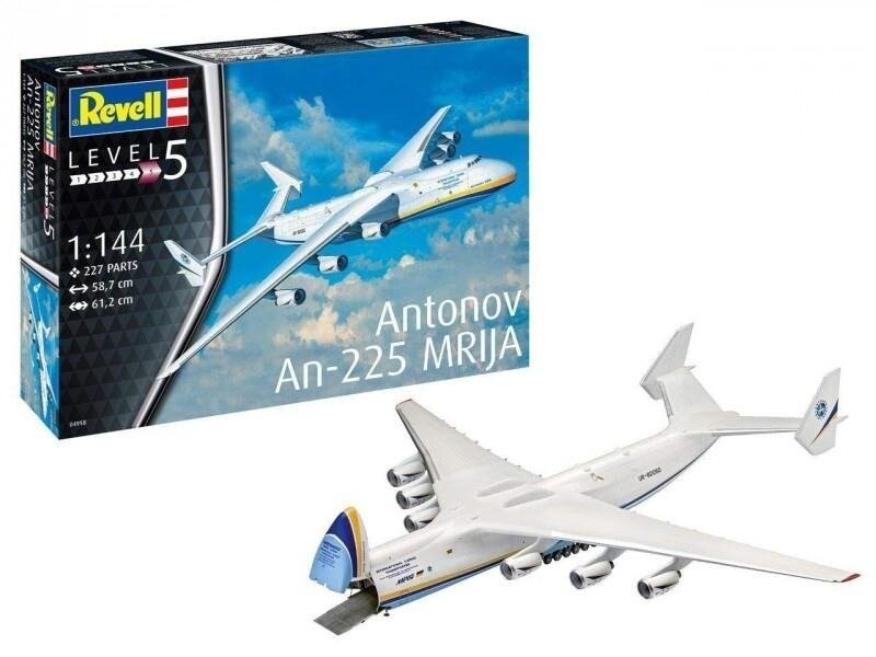 Revell, Антонов АН-225 Мрия, Пластиковая модель
Revell, Антонов АН-225 Мрия, Пластиковая модель