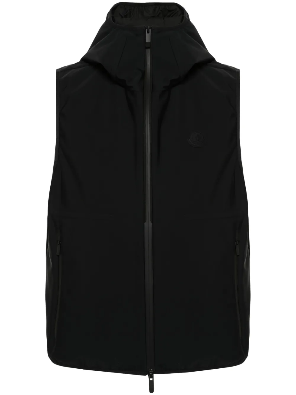 Жилет с логотипом MONCLER, черный
Жилет с логотипом MONCLER, черный