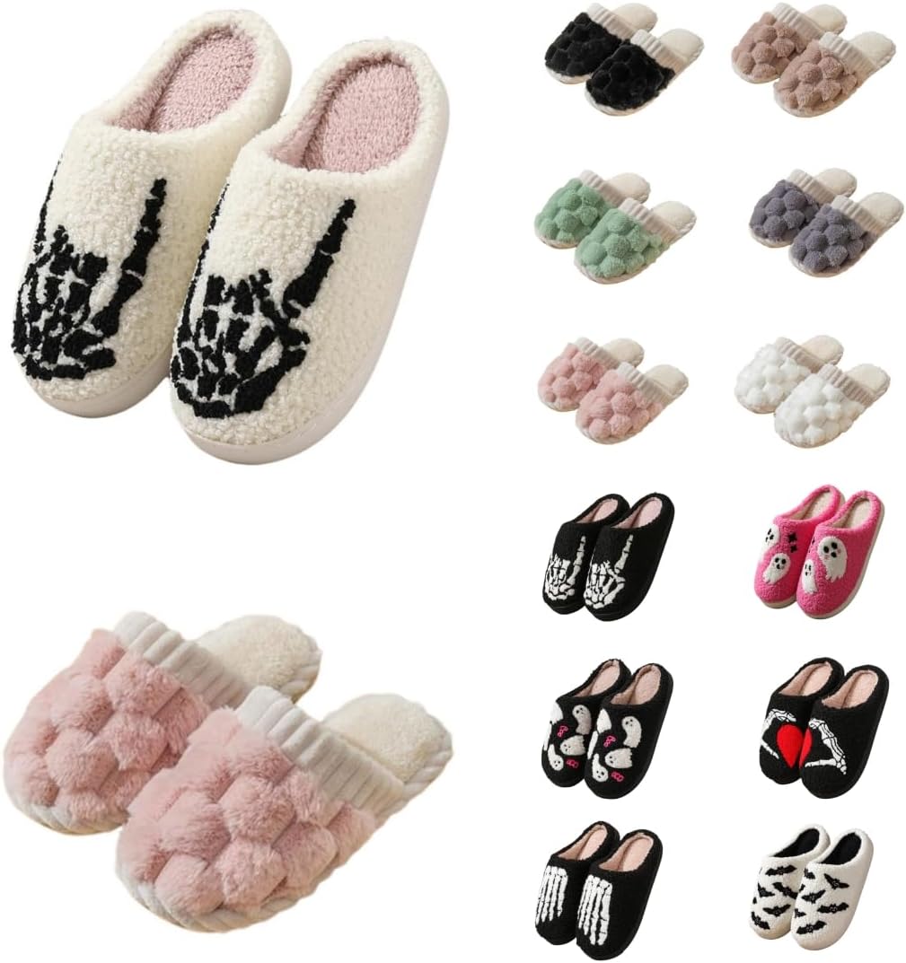 Домашние тапочки на Хэллоуин для женщин и мужчин, для дома и улицы, из пеноматериала с эффектом памяти, мягкие, с поддержкой свода стопы, милые, забавные, жуткие, для спальни, праздничные, зимние, подарки на Хэллоуин и Рождество. Мягкие Baimiu,...
Домашние тапочки на Хэллоуин для женщин и мужчин, для дома и улицы, из пеноматериала с эффектом памяти, мягкие, с поддержкой свода стопы, милые, забавные, жуткие, для спальни, праздничные, зимние, подарки на Хэллоуин и Рождество. Мягкие Baimiu,...