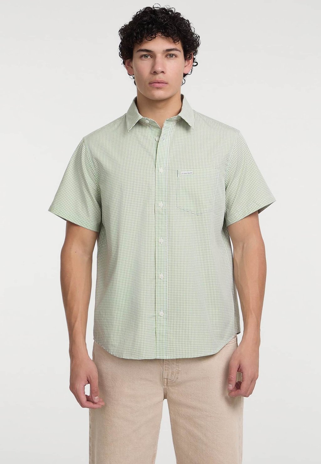 Рубашка KARIERTES Guess Jeans, зеленый
Рубашка KARIERTES Guess Jeans, зеленый