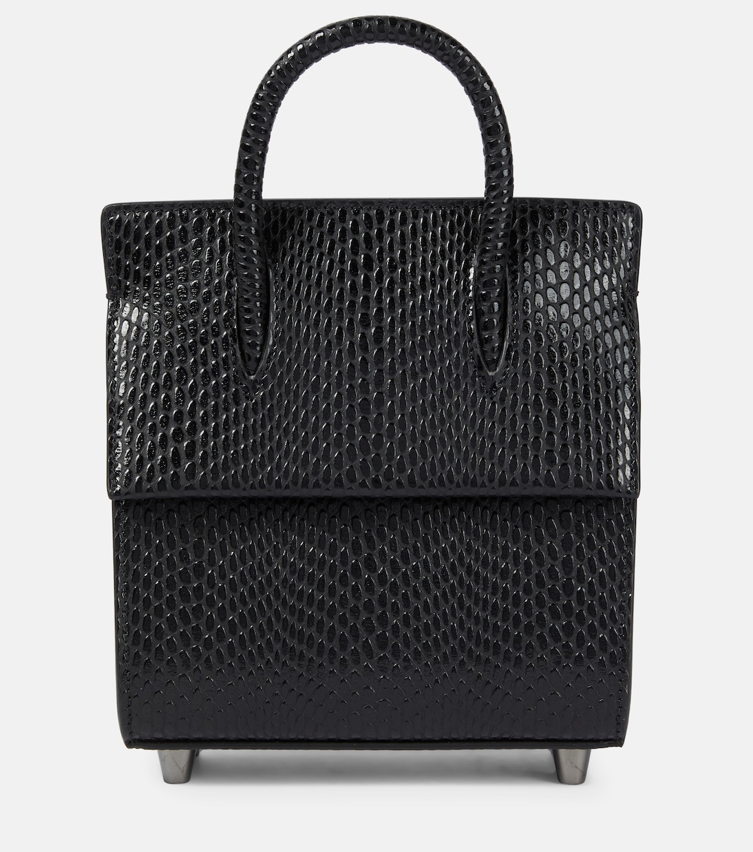 Сумка-шоппер Paloma Mini из кожи с эффектом змеиной кожи Christian Louboutin, черный
Сумка-шоппер Paloma Mini из кожи с эффектом змеиной кожи Christian Louboutin, черный