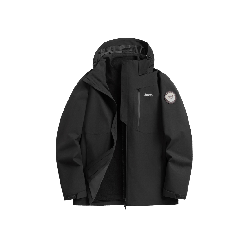 Jeep Термостойкая износостойкая водонепроницаемая ветровка унисекс, Phantom Black
Jeep Термостойкая износостойкая водонепроницаемая ветровка унисекс, Phantom Black