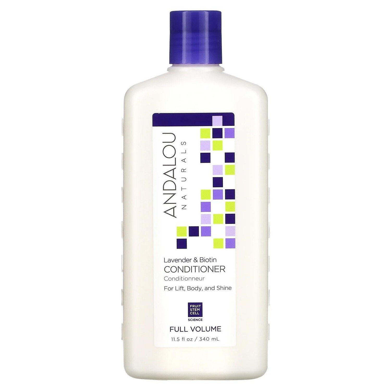 Andalou Naturals Кондиционер для объема густоты блеска сияния волос поднимает от корней лаванда и биотин 11,5 ж. унц. (340 мл)
Andalou Naturals Кондиционер для объема густоты блеска сияния волос поднимает от корней лаванда и биотин 11,5 ж. унц. (340 мл)