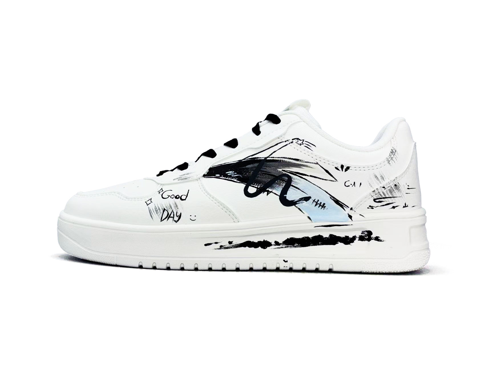 ANTA Легкие нескользящие износостойкие низкие кроссовки для скейтбординга Unisex черно-белые
ANTA Легкие нескользящие износостойкие низкие кроссовки для скейтбординга Unisex черно-белые