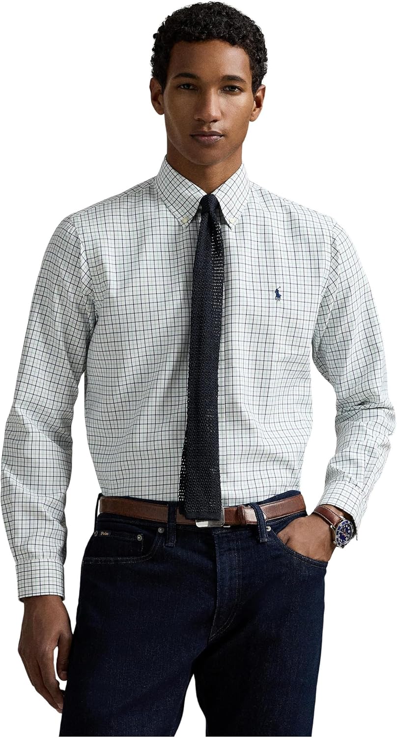 POLO RALPH LAUREN Мужская классическая рубашка Oxford Performance, White Fatigue
POLO RALPH LAUREN Мужская классическая рубашка Oxford Performance, White Fatigue