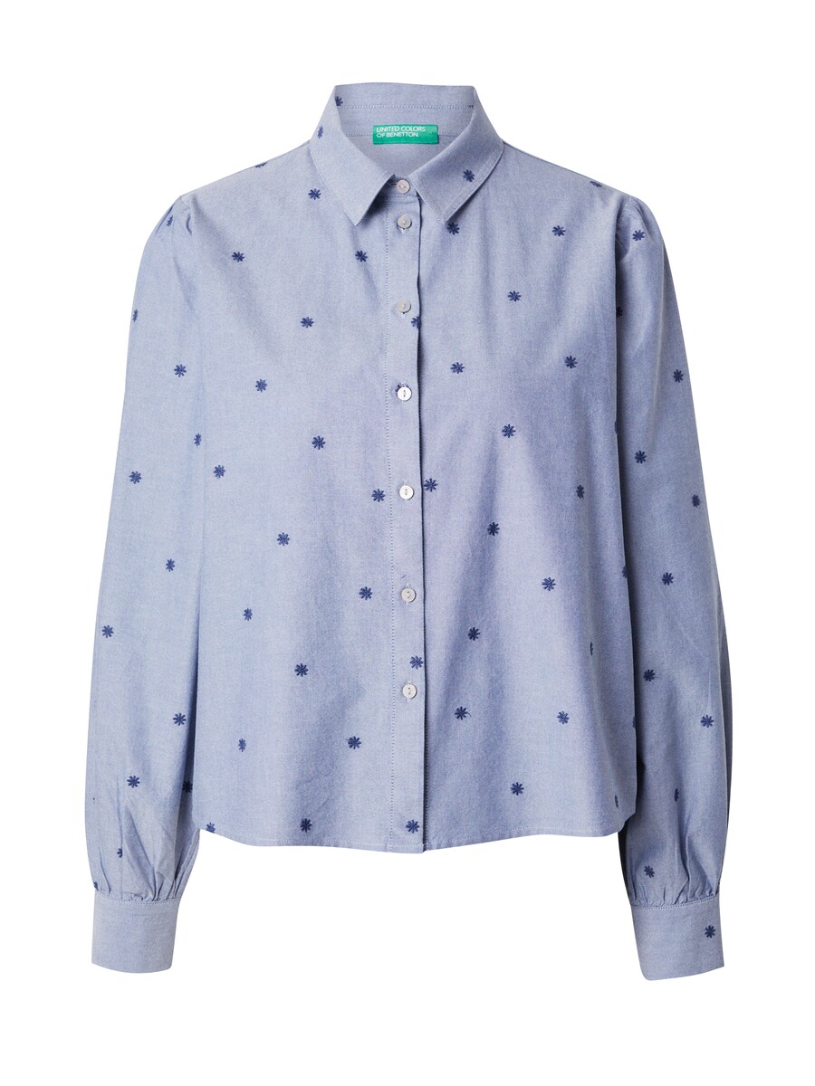 Блуза UNITED COLORS OF BENETTON, пятнистый синий
Блуза UNITED COLORS OF BENETTON, пятнистый синий