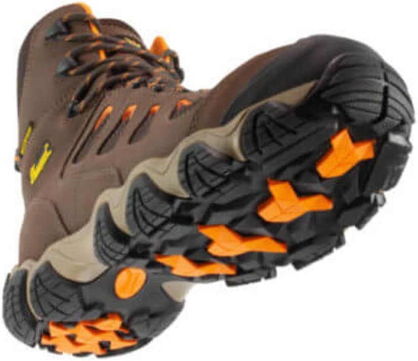 Мужские водонепроницаемые туристические ботинки Thorogood Crosstrex 6 с защитным носком - дышащая премиальная кожа и сетка, комфортная стелька и подошва с спортивным сцеплением; соответствует стандарту ASTM, оранжевый/коричневый
Мужские водонепроницаемые туристические ботинки Thorogood Crosstrex 6 с защитным носком - дышащая премиальная кожа и сетка, комфортная стелька и подошва с спортивным сцеплением; соответствует стандарту ASTM, оранжевый/коричневый
