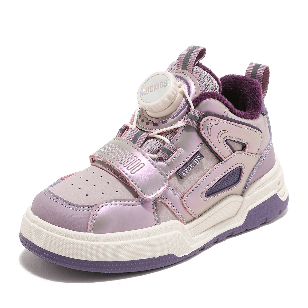 Детские противоскользящие легкие кроссовки Mid-Top с амортизацией и защитой от ударов ABC KIDS, фиолетовый
Детские противоскользящие легкие кроссовки Mid-Top с амортизацией и защитой от ударов ABC KIDS, фиолетовый