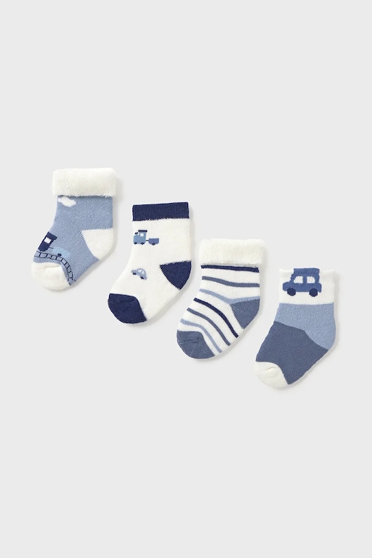 Детские носки 4 пары Mayoral Newborn, синий
Детские носки 4 пары Mayoral Newborn, синий