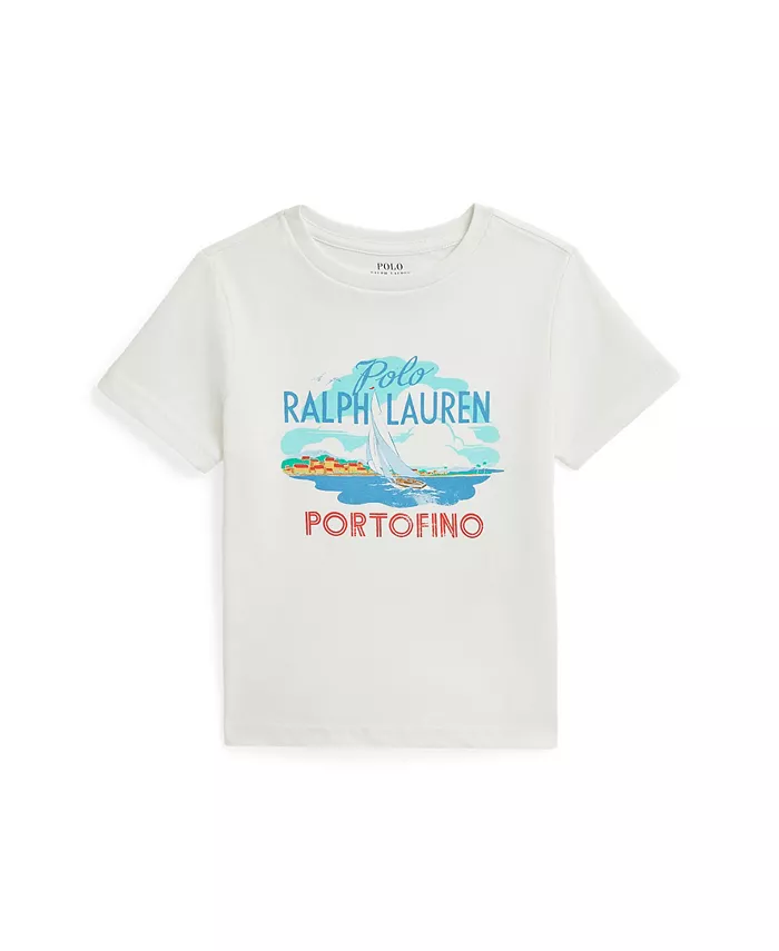 Футболка с логотипом для малышей и мальчиков Polo Ralph Lauren, белый
Футболка с логотипом для малышей и мальчиков Polo Ralph Lauren, белый