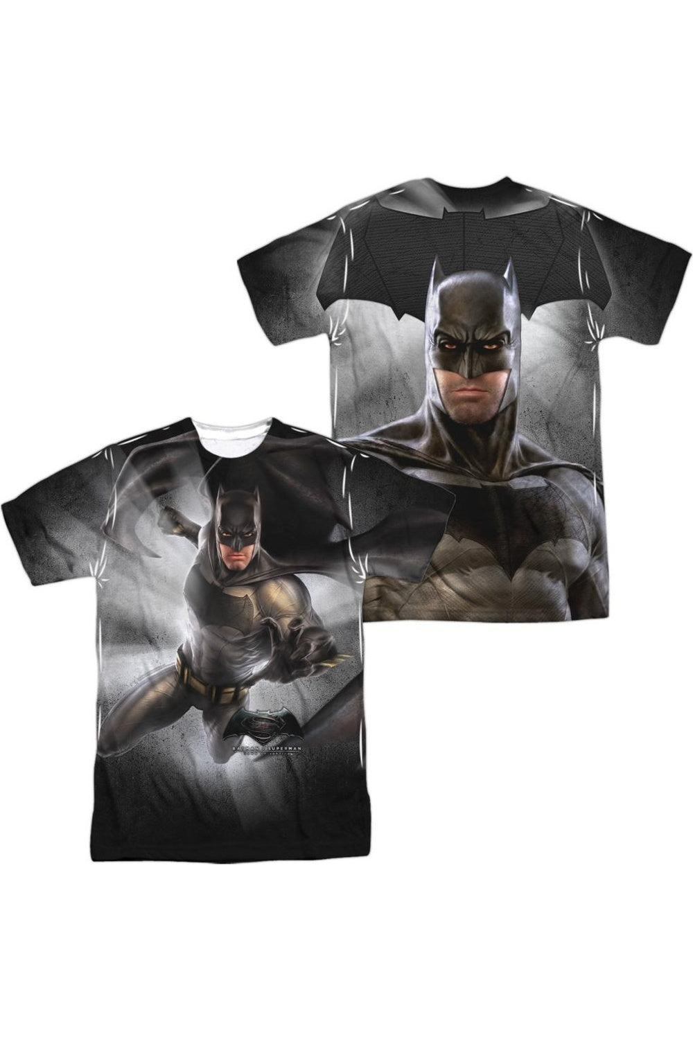 Футболка Batman V Superman Batman Light (принт спереди/сзади) с коротким рукавом для взрослых из полиэстера Gildan, белый
Футболка Batman V Superman Batman Light (принт спереди/сзади) с коротким рукавом для взрослых из полиэстера Gildan, белый