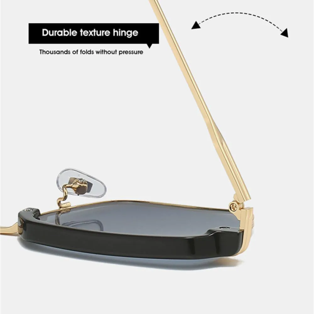 Солнцезащитные очки в стиле ретро 2027 для женщин, квадратные, с прозрачными линзами с градиентом, защита от УФ-излучения UV400, для мужчин MTZJH, Black Silver Green
Солнцезащитные очки в стиле ретро 2027 для женщин, квадратные, с прозрачными линзами с градиентом, защита от УФ-излучения UV400, для мужчин MTZJH, Black Silver Green