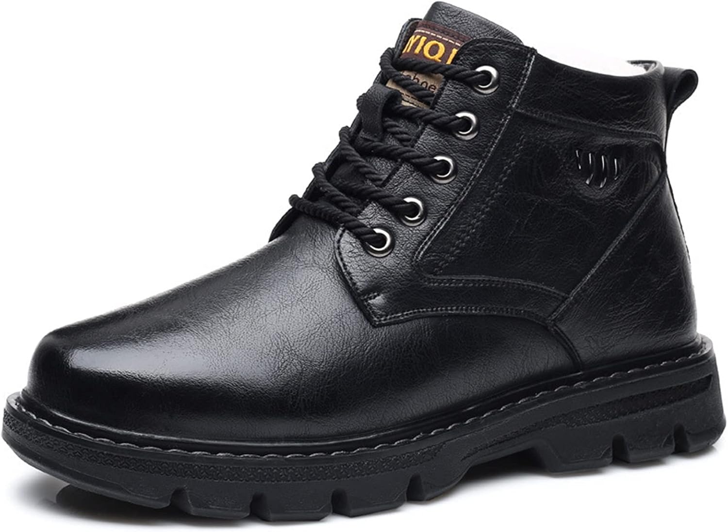 Высокие походные ботинки, мужские кожаные ботинки черного цвета, зимние теплые классические ботинки до щиколотки, повседневная деловая офисная обувь, для прогулок на открытом воздухе и езды, на день рождения, День отца Rishengchang
Высокие походные ботинки, мужские кожаные ботинки черного цвета, зимние теплые классические ботинки до щиколотки, повседневная деловая офисная обувь, для прогулок на открытом воздухе и езды, на день рождения, День отца Rishengchang