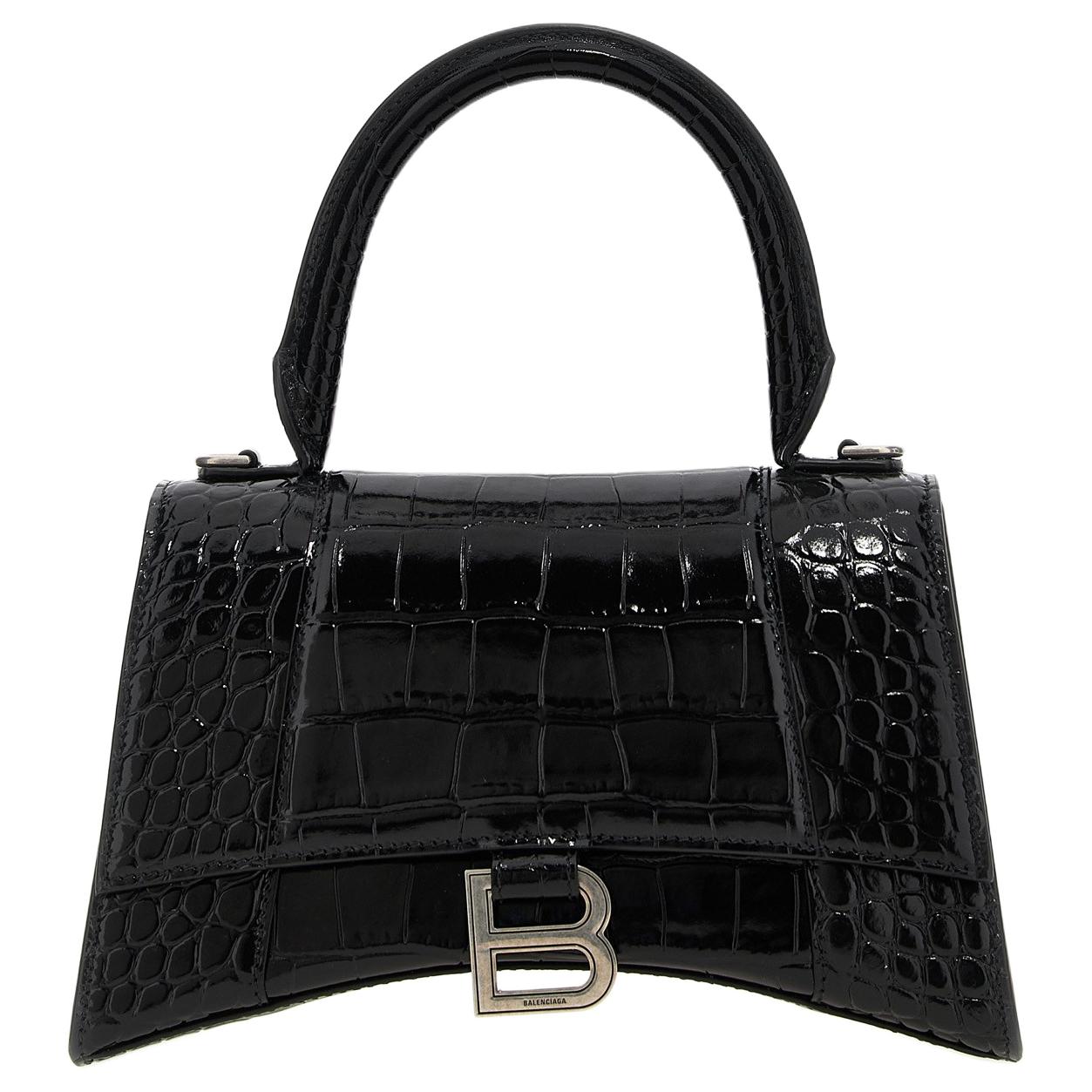 Balenciaga Чёрная женская сумка Hourglass Small с верхней ручкой и плечевым ремнём
Balenciaga Чёрная женская сумка Hourglass Small с верхней ручкой и плечевым ремнём