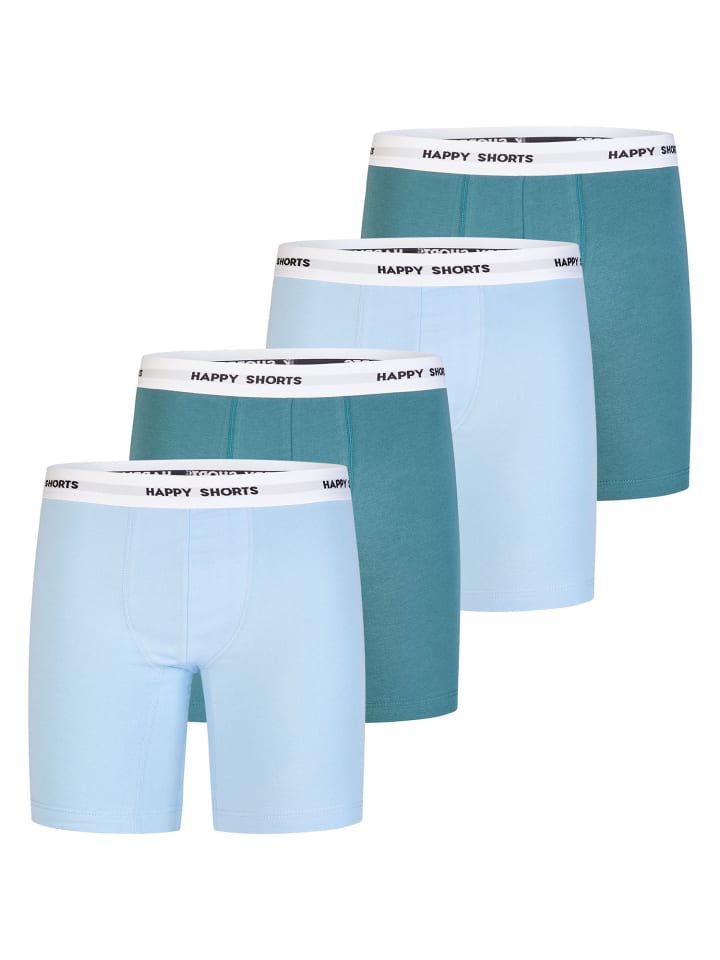 Happy Shorts Боксеры бирюзового и синего цвета
Happy Shorts Боксеры бирюзового и синего цвета
