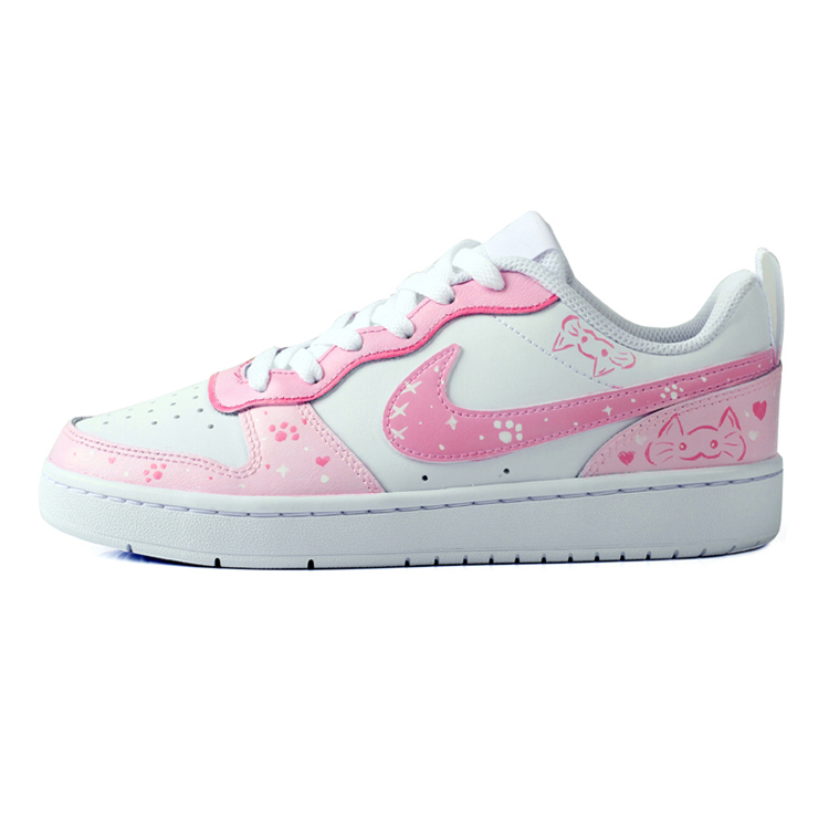 Court Borough Pure Kitten детские скейтборд кроссовки Nike, розовый
Court Borough Pure Kitten детские скейтборд кроссовки Nike, розовый