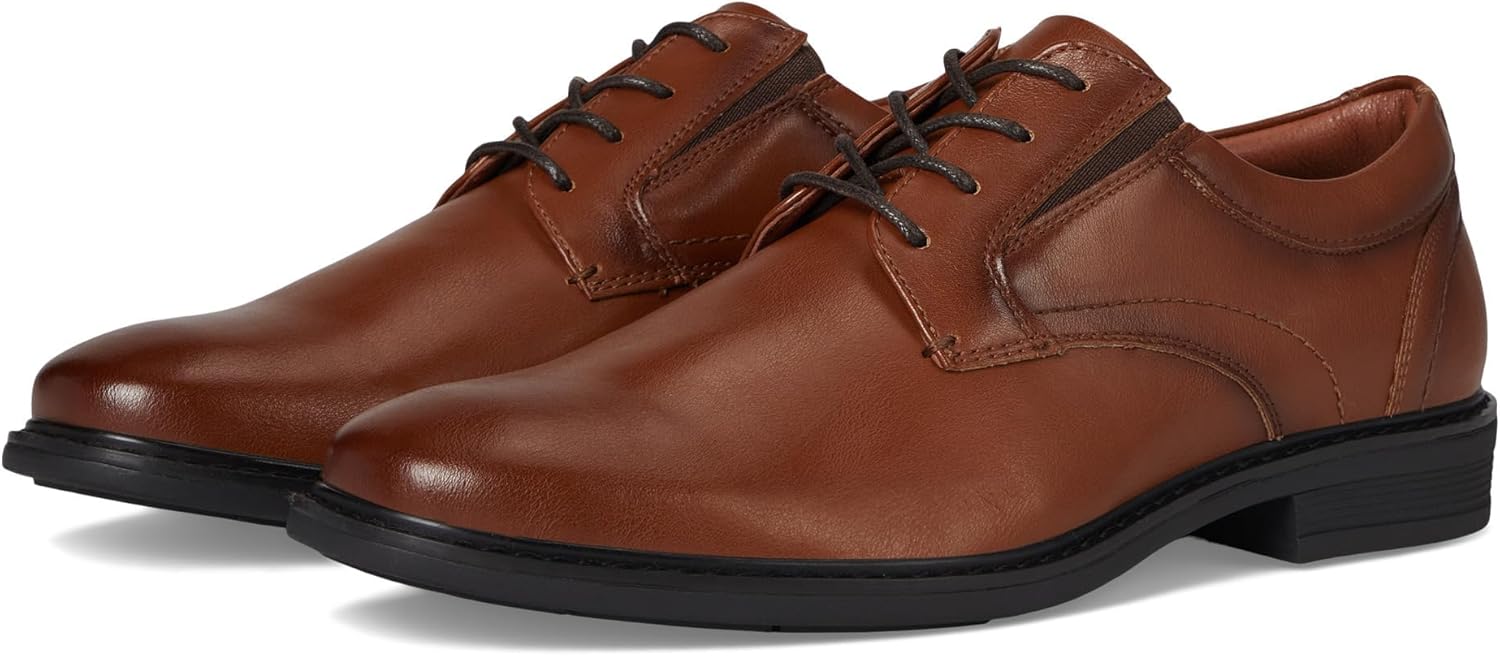 Мужские оксфорды Nunn Bush Jarvis с гладким носком, для официального и повседневного делового стиля, на шнуровке, Cognac
Мужские оксфорды Nunn Bush Jarvis с гладким носком, для официального и повседневного делового стиля, на шнуровке, Cognac