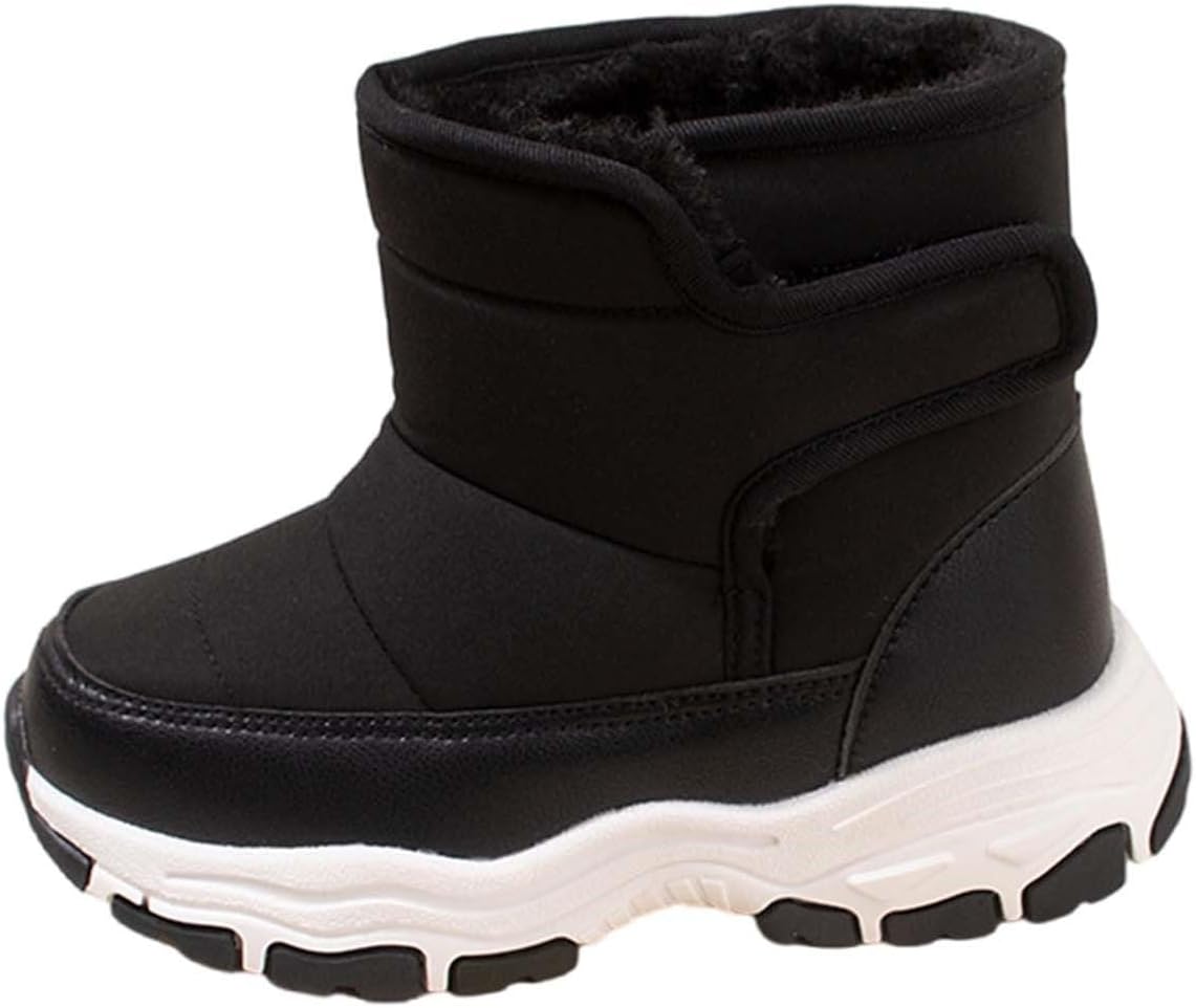 Девочкам и мальчикам зимние ботинки на снег Удобные массивные теплые детские зимние обувь Водонепроницаемые противоскользящие уличные ботинки Generic, Black
Девочкам и мальчикам зимние ботинки на снег Удобные массивные теплые детские зимние обувь Водонепроницаемые противоскользящие уличные ботинки Generic, Black