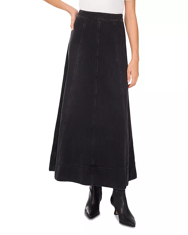 Джинсовая макси-юбка 1.State, черный
Джинсовая макси-юбка 1.State, черный