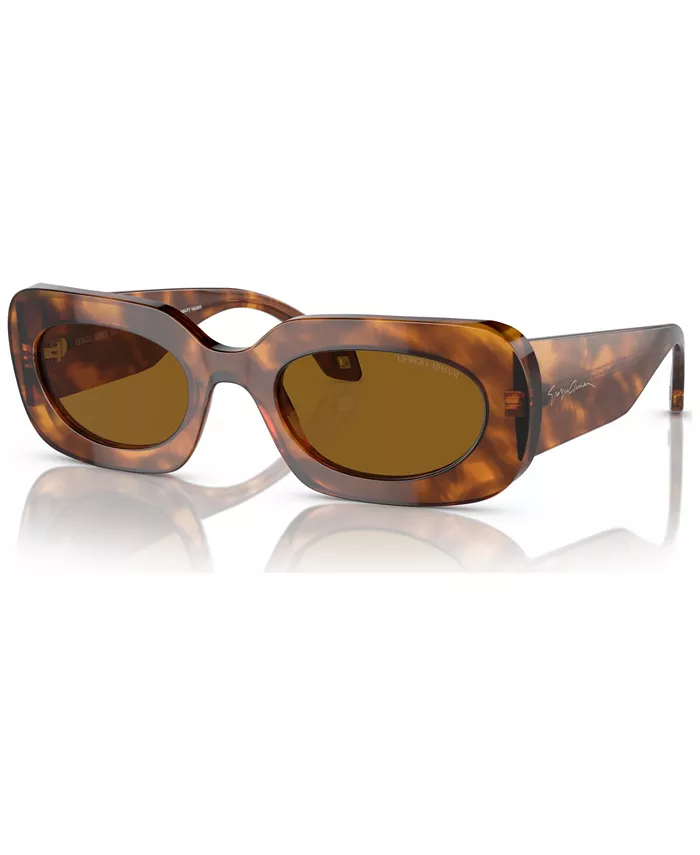 Женские солнцезащитные очки, AR818252-X 52 Giorgio Armani, коричневый
Женские солнцезащитные очки, AR818252-X 52 Giorgio Armani, коричневый