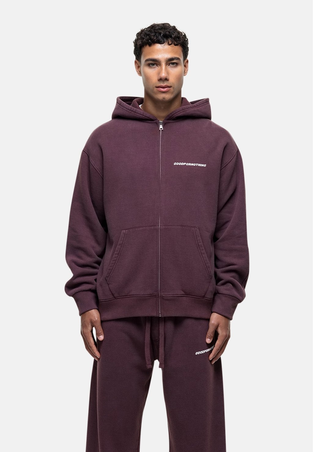 Толстовка на молнии FOUHUCKZ Good For Nothing, бордовый
Толстовка на молнии FOUHUCKZ Good For Nothing, бордовый