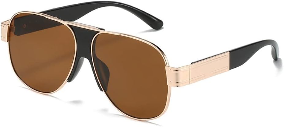 Большие солнцезащитные очки для женщин, металлическая оправа, овальная форма, солнцезащитные очки для мужчин в стиле ретро для вождения, прозрачные зеркальные очки с защитой от УФ-излучения UV400 LANGSER, All Brown
Большие солнцезащитные очки для женщин, металлическая оправа, овальная форма, солнцезащитные очки для мужчин в стиле ретро для вождения, прозрачные зеркальные очки с защитой от УФ-излучения UV400 LANGSER, All Brown