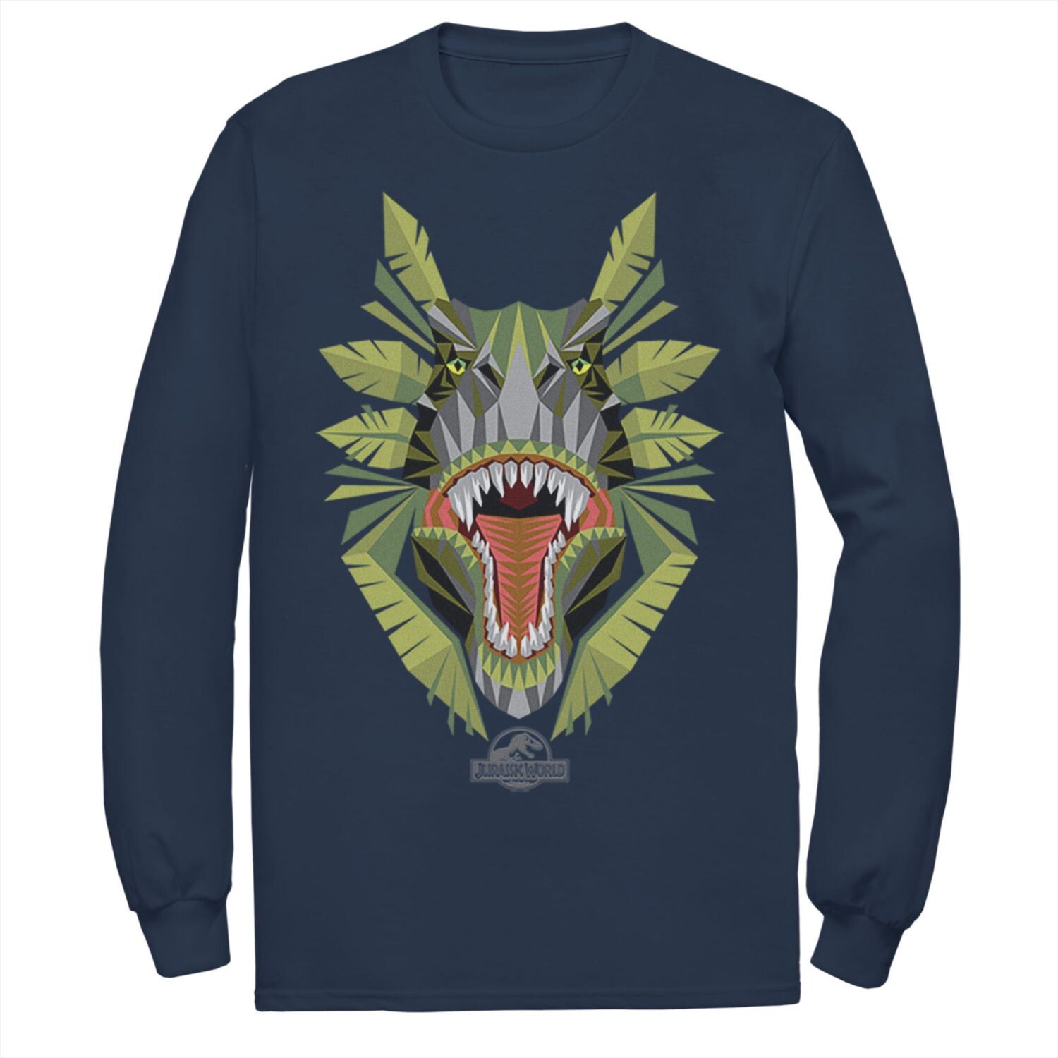 Мужская футболка Jurassic World Tikisaur Leaf Face Roar с длинными рукавами и цветами Licensed Character, синий
Мужская футболка Jurassic World Tikisaur Leaf Face Roar с длинными рукавами и цветами Licensed Character, синий