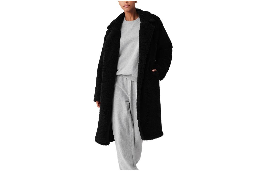 Пальто тренч женские Alo Yoga, черный 
Пальто тренч женские Alo Yoga, черный