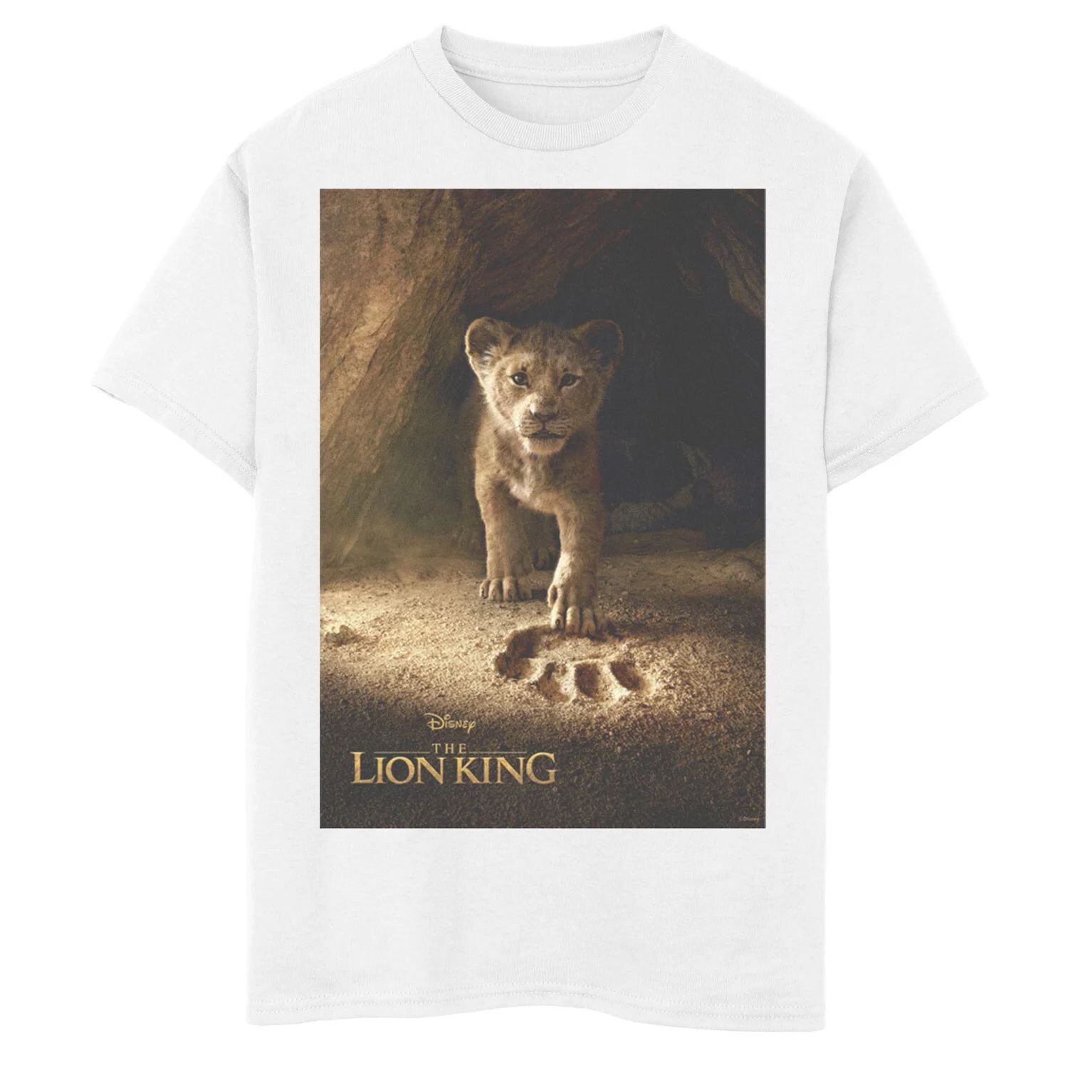 Футболка с изображением постер к фильму «Король Лев» для мальчиков 8–20 лет «Симба Лапа» Диснея Disney, белый
Футболка с изображением постер к фильму «Король Лев» для мальчиков 8–20 лет «Симба Лапа» Диснея Disney, белый