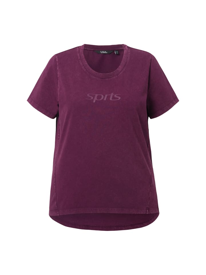 Рубашка виноградно-красного цвета Ulla Popken
Рубашка виноградно-красного цвета Ulla Popken