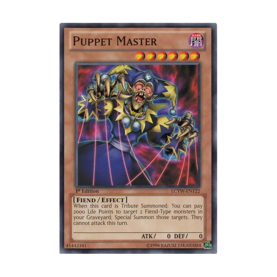 CCG Хозяин Марионеток (Обычный), Yu-Gi-Oh - Legendary Collection 3 - Singles
CCG Хозяин Марионеток (Обычный), Yu-Gi-Oh - Legendary Collection 3 - Singles