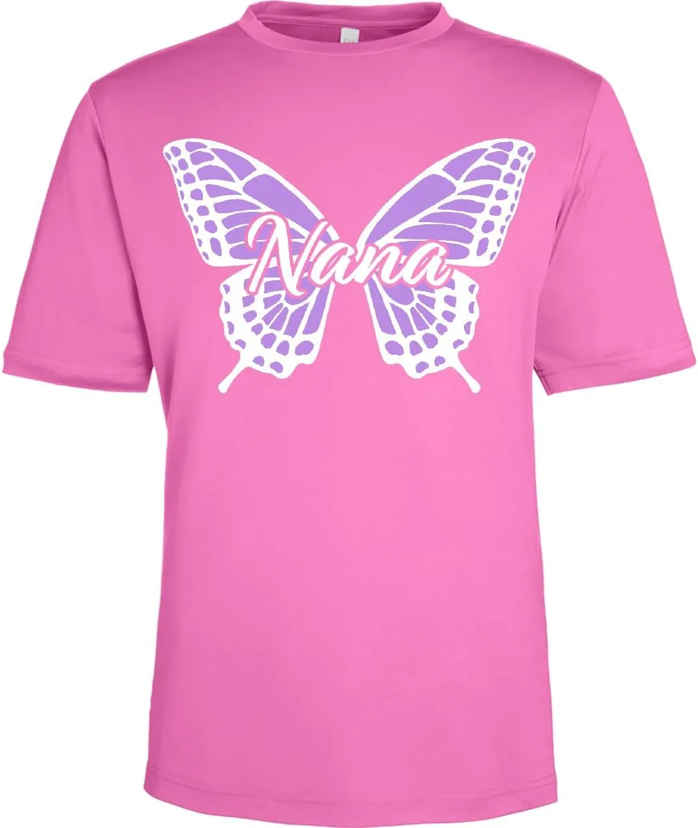 Футболка Inktastic Nana Butterfly Adult Performance
Футболка Inktastic Nana Butterfly Adult Performance