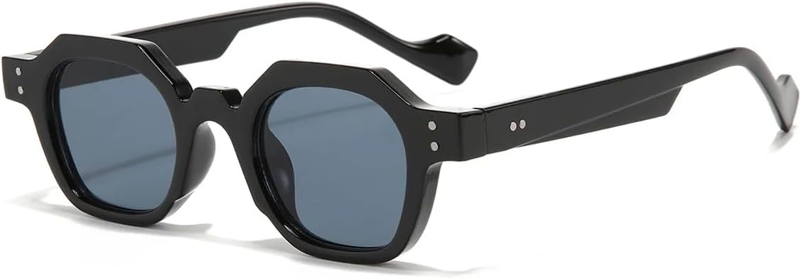 Винтажные солнцезащитные очки Polygon Square для женщин, модные шестиугольные очки с прозрачными линзами Ocean, защита от УФ-излучения UV400 для мужчин, с заклепками UATXTAU, Black
Винтажные солнцезащитные очки Polygon Square для женщин, модные шестиугольные очки с прозрачными линзами Ocean, защита от УФ-излучения UV400 для мужчин, с заклепками UATXTAU, Black