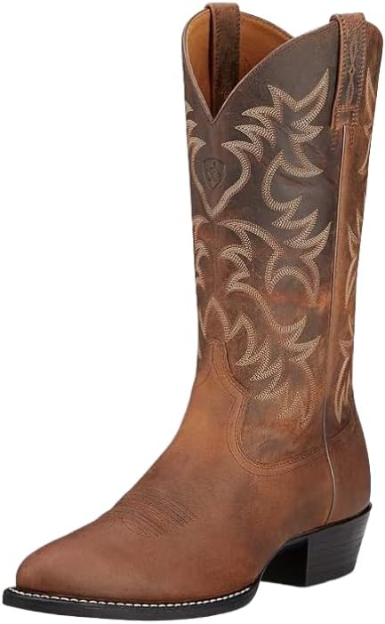 Мужские модные ковбойские сапоги Hhhchpm с заостренным носком, западные сапоги средней высоты, высокие до колена с вышивкой и массивным каблуком, коричневый
Мужские модные ковбойские сапоги Hhhchpm с заостренным носком, западные сапоги средней высоты, высокие до колена с вышивкой и массивным каблуком, коричневый