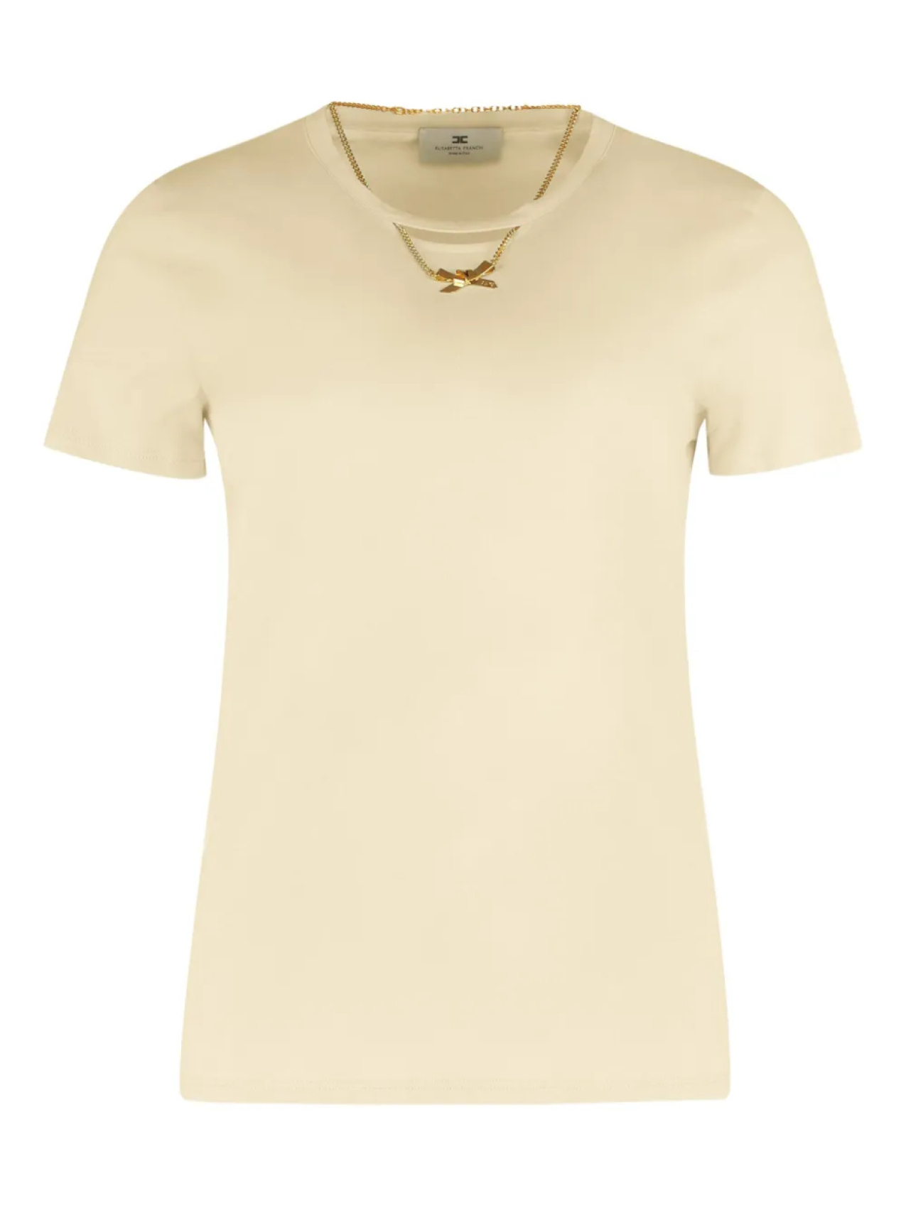 Elisabetta Franchi футболка с круглым вырезом, желтый
Elisabetta Franchi футболка с круглым вырезом, желтый