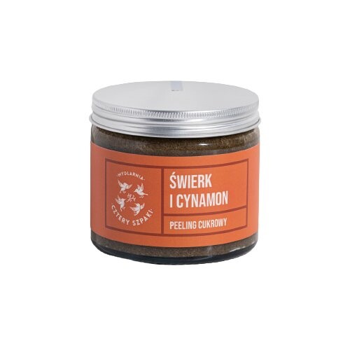 Сахарный пилинг «4 скворца, ель и корица», 250 мл, 4 Szpaki 
Сахарный пилинг «4 скворца, ель и корица», 250 мл, 4 Szpaki