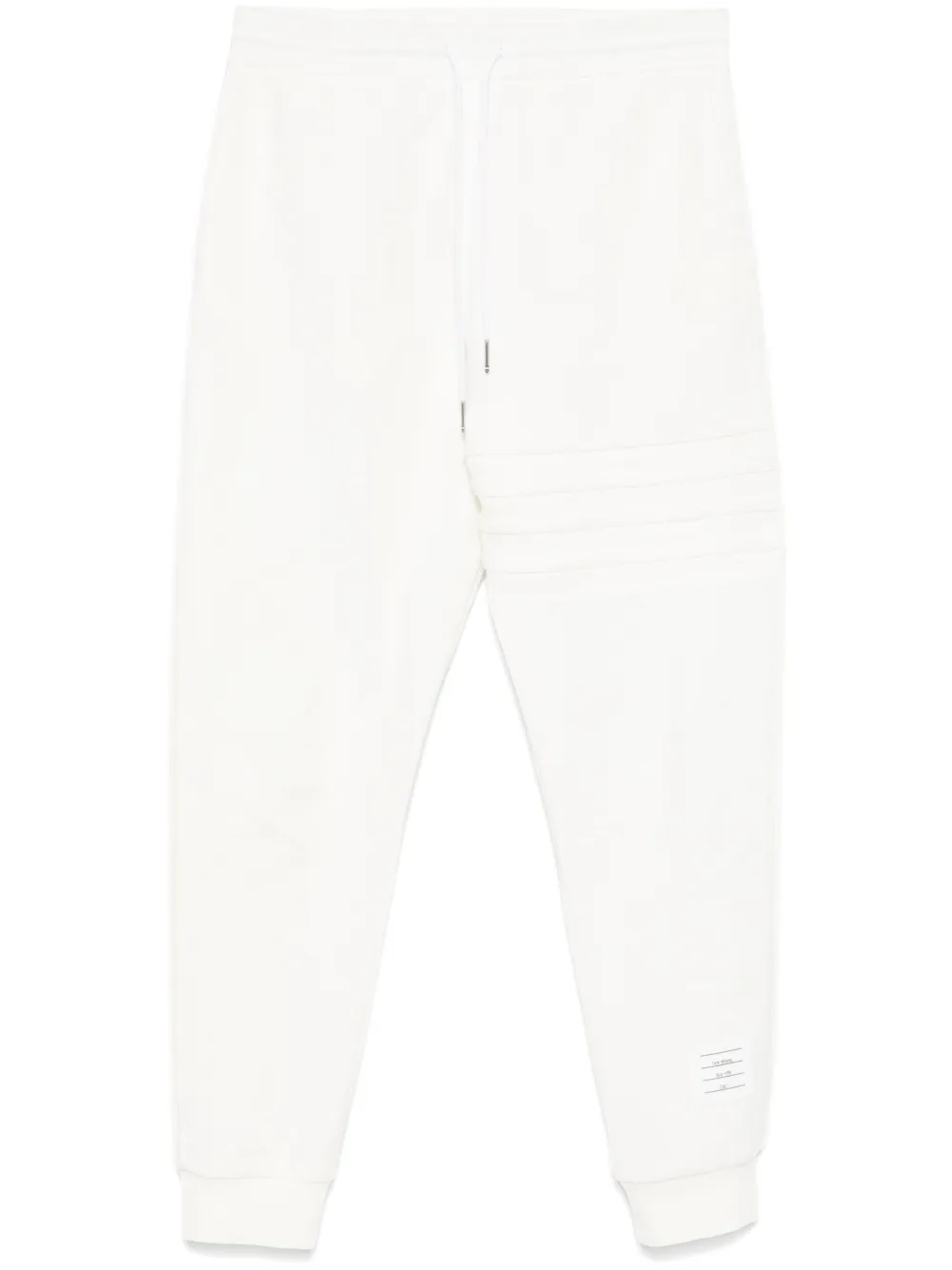 Спортивные брюки с полосками 4-Bar THOM BROWNE, белый 
Спортивные брюки с полосками 4-Bar THOM BROWNE, белый